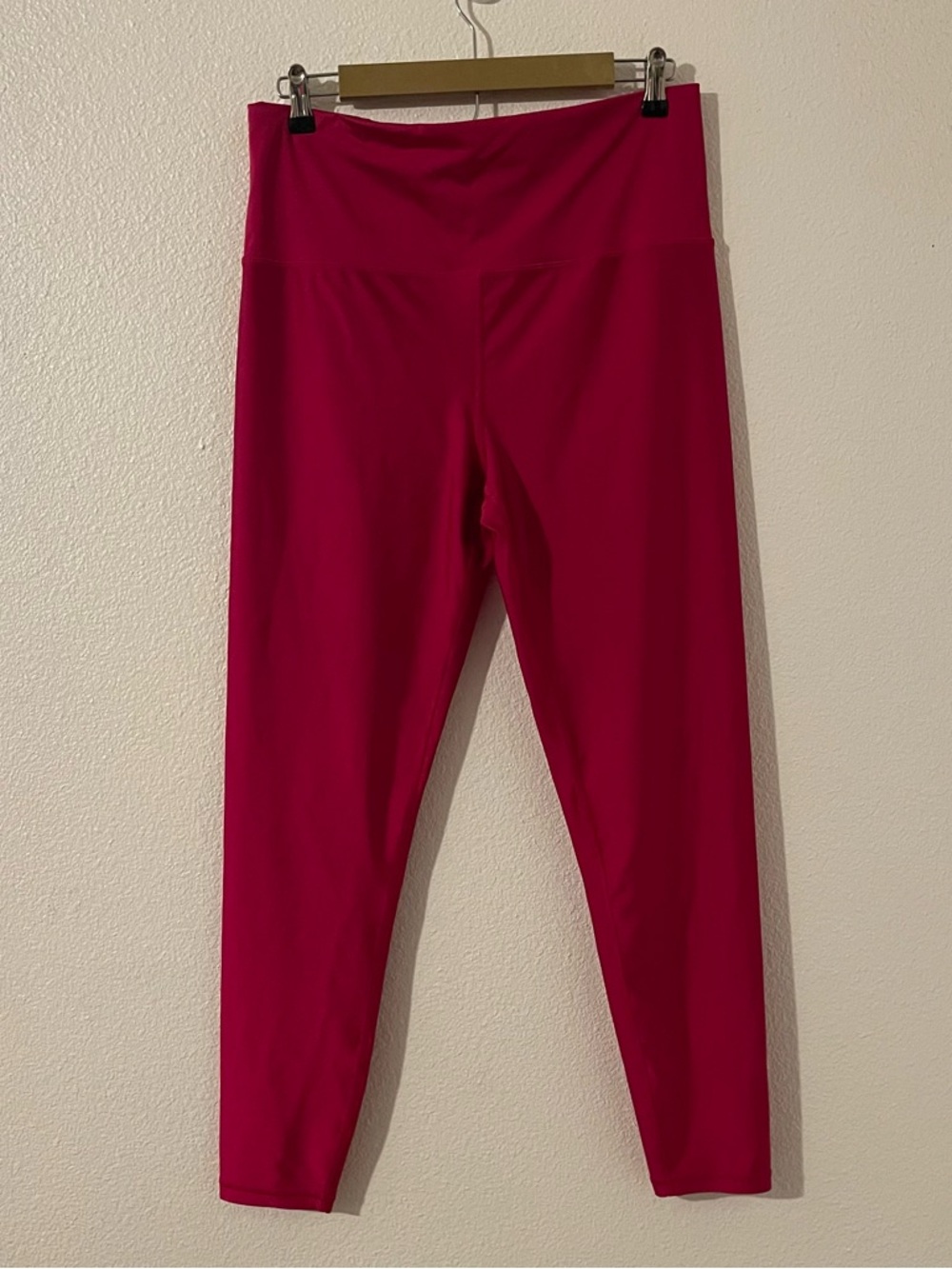 Athleta Women’s 1X Elation Shine Tight Hot Pink High-Waisted Active Leggings